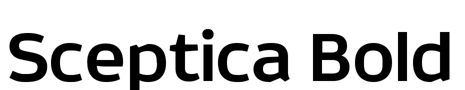 Sceptica Bold Font Download Free